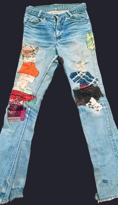 These Vintage Patched Hippie Denim Jeans Were Discovered In Wisconsin