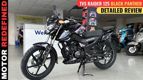 2023 TVS Raider 125 Black Panther Super Squad Edition Review On Road