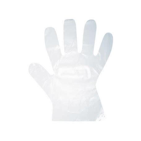 GUANTES POLIETILENO DESECHABLES 100U TRANSPARENTES