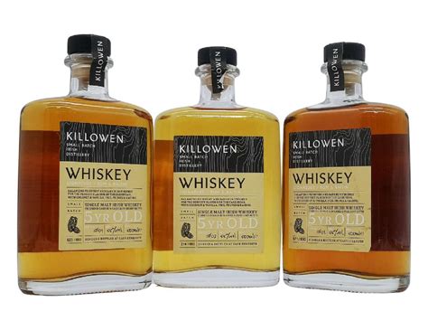 Killowen Rum And Raisin 3 Bottle Set Batch 1 2 And 3 Whiskey