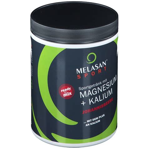 Melasan Sport Sportgetränk mit Magnesium und Kalium Johannisbeere 610