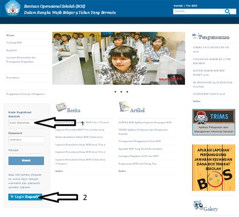 Cara Pelaporan Penggunaan Dana BOS Secara Online Indonesia Membaca