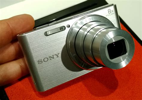 Sony Cyber Shot DSC W830 W810 Hands On Preview EPHOTOzine