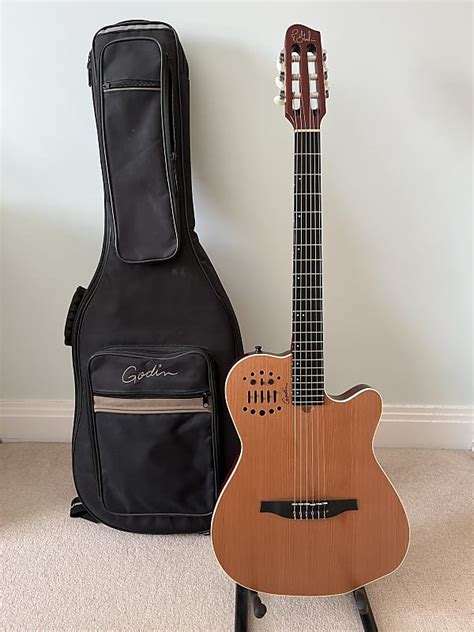 Godin Multiac Acs Slim Nylon Natural Reverb Uk