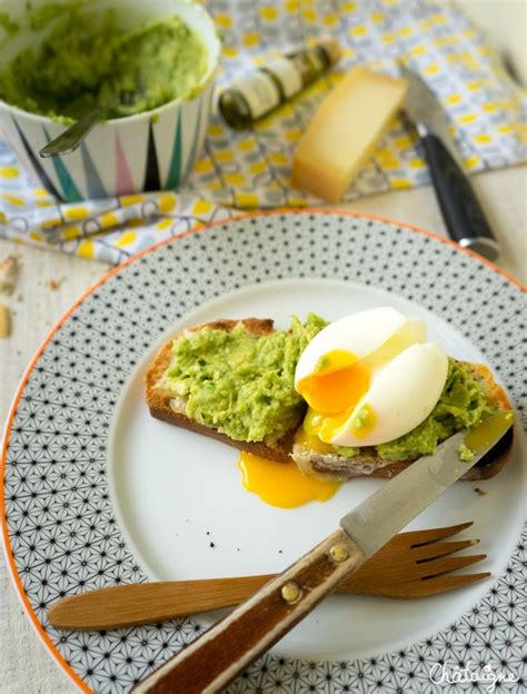 Tartines à l avocat Comté et œuf mollet Blog de Châtaigne Oeuf