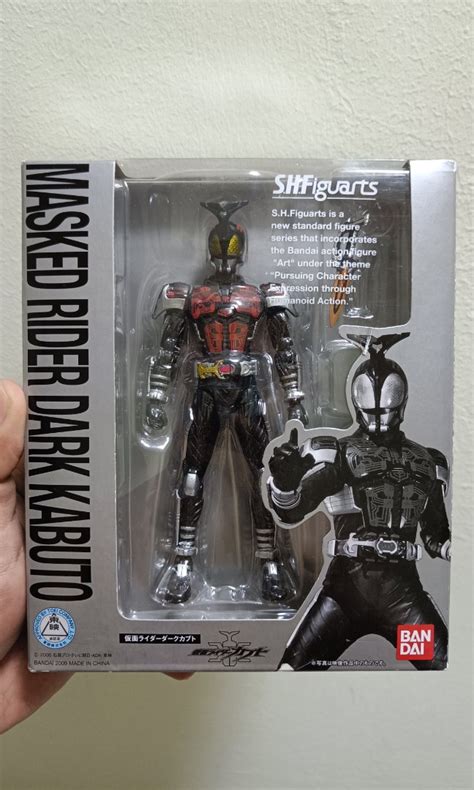 Shf Kamen Rider Dark Kabuto Hobbies And Toys Toys And Games On Carousell