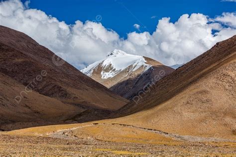 Himalayan Landscape At Namshang La Pass In Himalayas Ladakh Photo