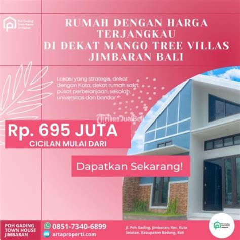 Dijual Rumah Dengan Harga Terjangkau Di Dekat Mango Tree Villas