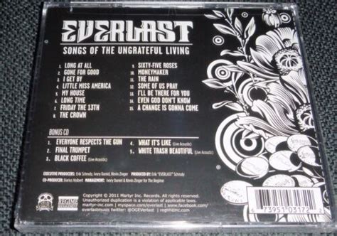 Everlast Songs Of The Ungrateful Living NEW Rare 2 CD Set Five