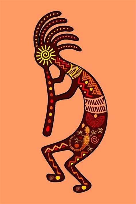 Pin by Irena Těšínská on Tečkování Kokopelli art African art