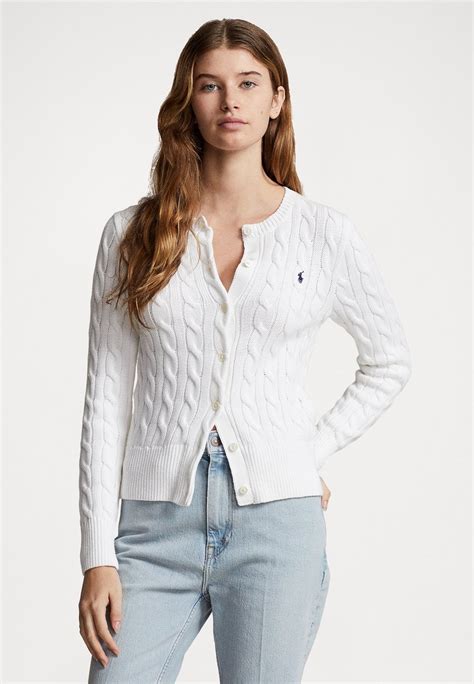 Polo Ralph Lauren Cardigan Cable Kardigán White Biela Zalando Sk