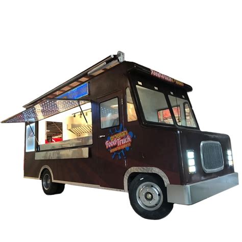 OEM Retro Mobile Food Car Electric Fast Food Truck Ice Cream Catering