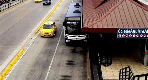 Multa De Por Invadir Carril De La Metrov A En Guayaquil La Rep Blica Ec