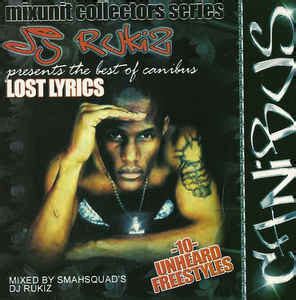 Canibus Lost Lyrics The Best Of Canibus Cdr Discogs