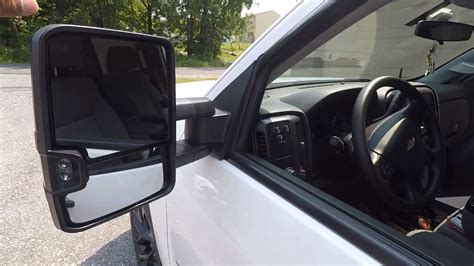 How To Install Towing Mirrors Silverado