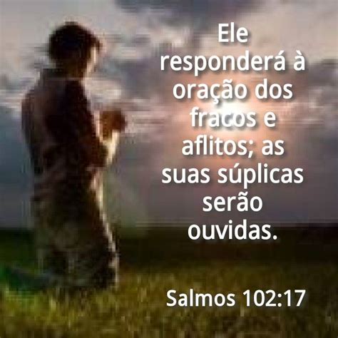 Salmos 102 17 Citações bíblicas Frases cristãs Salmos