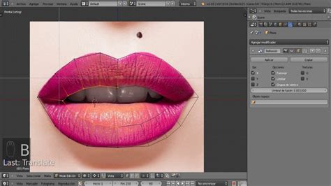 MODELAR LABIOS 3D CON OBJETO PLANO Blender 3d YouTube