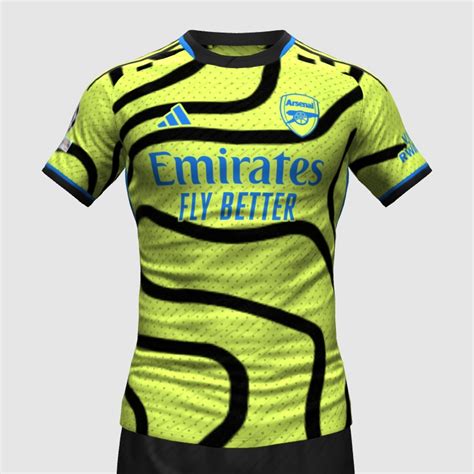 OFFICIAL 23 24 Arsenal X Adidas Away FIFA Kit Creator Showcase