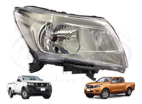 Faro Cromado Copiloto Nissan Np300 Frontier 16 20 Nuevo Envío gratis