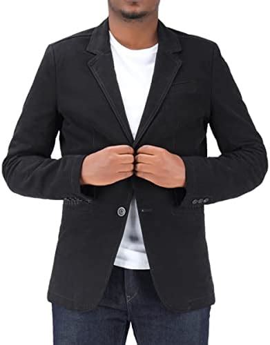 Allthemen Sakko Herren Jackett Sportlich Slim Fit Freizeit Blazer