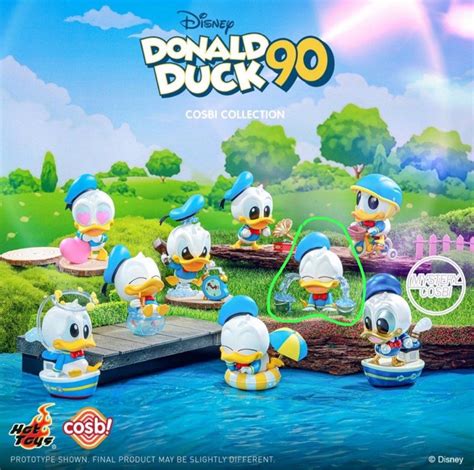 全新正版 Disney Hot Toys Cosbi 迪士尼 Donald Duck 唐老鴨 周年系列 大哭 大喊 喊喊 笑喊 盲盒 興趣及遊戲 玩具 遊戲類 Carousell