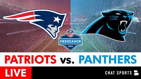 Patriots Vs Panthers Live Streaming Scoreboard Free Play By Play Highlights Nfl Preseason