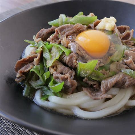 牛肉とねぎのすき煮うどん 作り方・レシピ クラシル