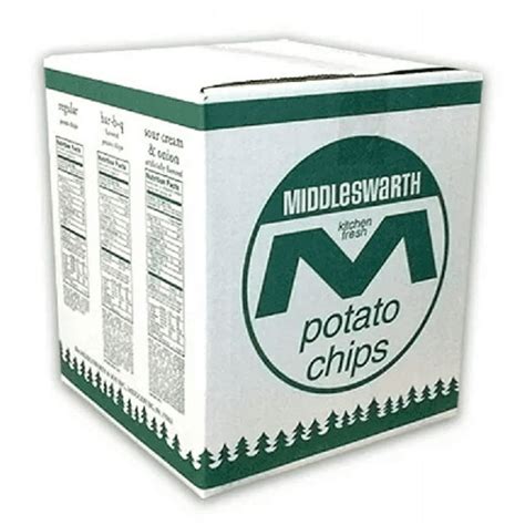 Middleswarth Original Flavored Ketl Potato Chips 3 Lb Box