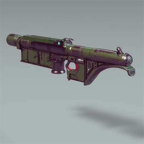 Wip Akira Laser Rifle — Polycount