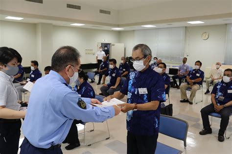 写真詳細（八重山地区少年補導員委嘱状交付式）｜八重山毎日新聞フォトライブラリ