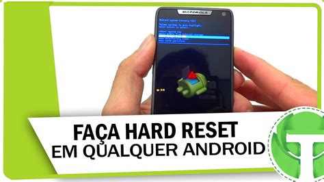 Como Fazer Hard Reset Em Qualquer Smartphone YouTube