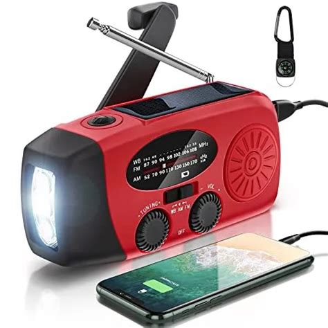 Aokbon Radio Solaire Portable Radio D Urgence M T O Mah Radio