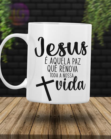 Caneca Personalizada Cristã Frase 24 Elo7 Produtos Especiais