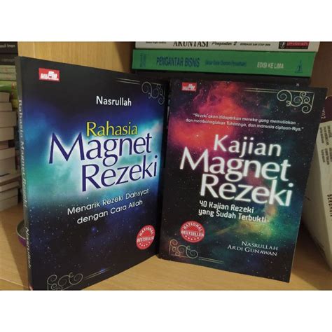 Jual Paket Buku Rahasia Magnet Rezeki Kajian Magnet Rezeki Shopee