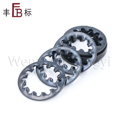 china din  black internal lock washers supplier manufacturer