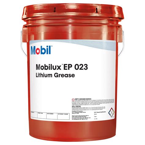 MOBIL Mobilux EP 023 35 2 Lb Multipurpose Grease 807HG7 105993