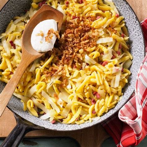 Herzhafte Spätzlepfanne Rezept Spätzlepfanne Spätzle Rezepte