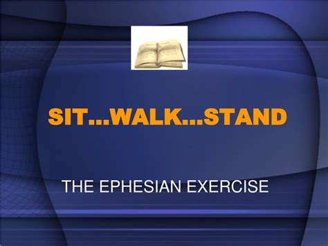 Ppt Sitwalkstand Powerpoint Presentation Free Download Id6958600