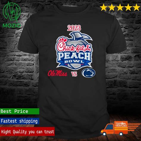 Chick-fil-A Peach Bowl 2023 Logo Shirt, hoodie, sweater, long sleeve ...