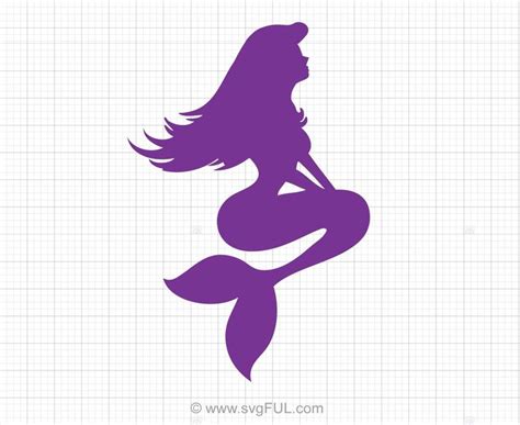 Mermaid Clipart Svg Svg Png Eps Dxf File