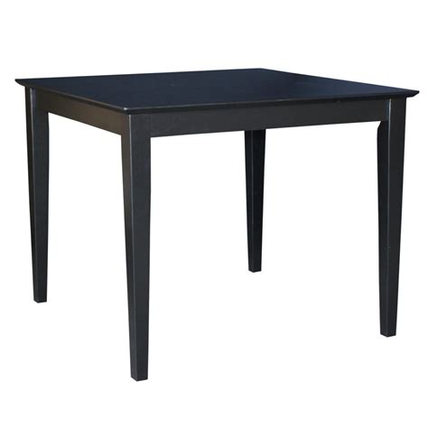 T 3636t 36 X 36 Square Table Unfinished Furniture Of Wilmington