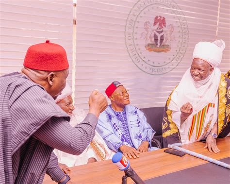 Governor Fintiri Expresses Gratitude To Adamawa’s Traditional Rulers For Support Adamawa State