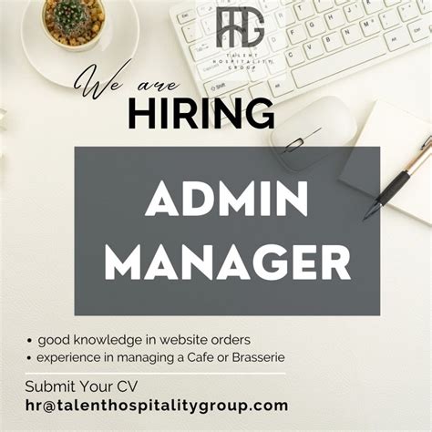 Admin Manager Dubai Uae Gulf Career Hunt