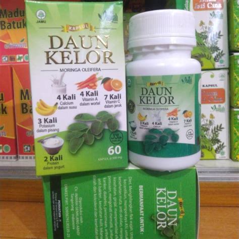 Jual Kapsul Daun Kelor Daun Kelor Kapsul Shopee Indonesia