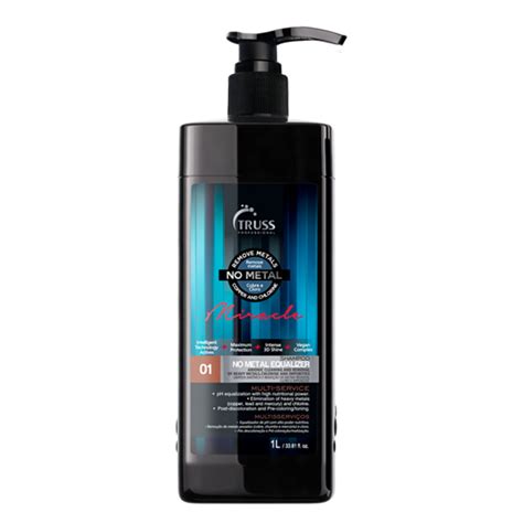 TRUSS MIRACLE 01 NO METAL EQUALIZER SHAMPOO 1LT Ultra Panama