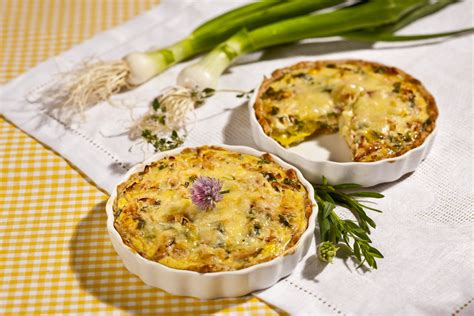 Jungzwiebel Lauch K Se Tarte Rezept Stocker Verlag