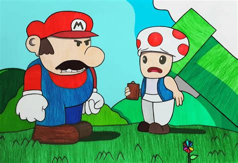 Mad Mad Mario Fanart By Ultraartist20 On Deviantart