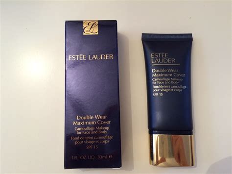 Review Estee Lauder Double Wear Maximum Cover Foundation Vogue By Maya