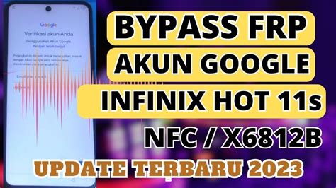 Cara Bypass Frp Akun Google Infinix Hot S Nfc X B Youtube