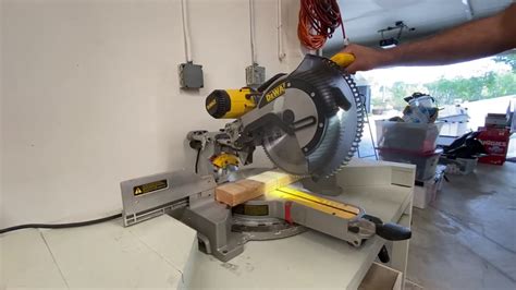 Dewalt DWS780 Compound Sliding Miter Saw YouTube